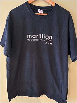 T-Shirt: Acoustic Tour (front) - 2009